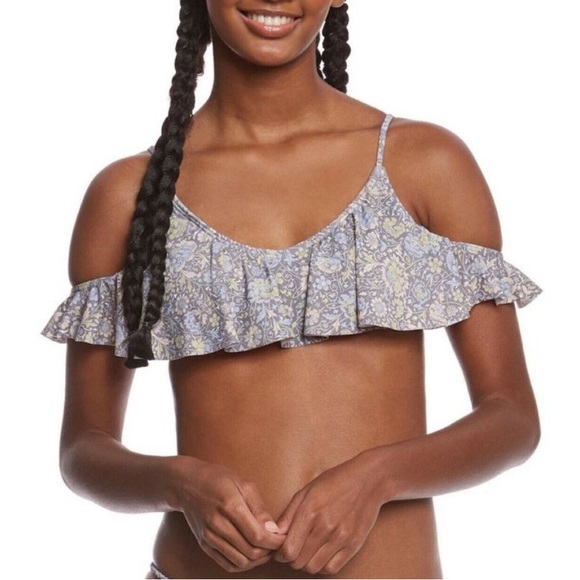 🪷O’NIELL🪷- Off the shoulder pastel floral bikini-Size M (2pc) - Picture 4 of 12